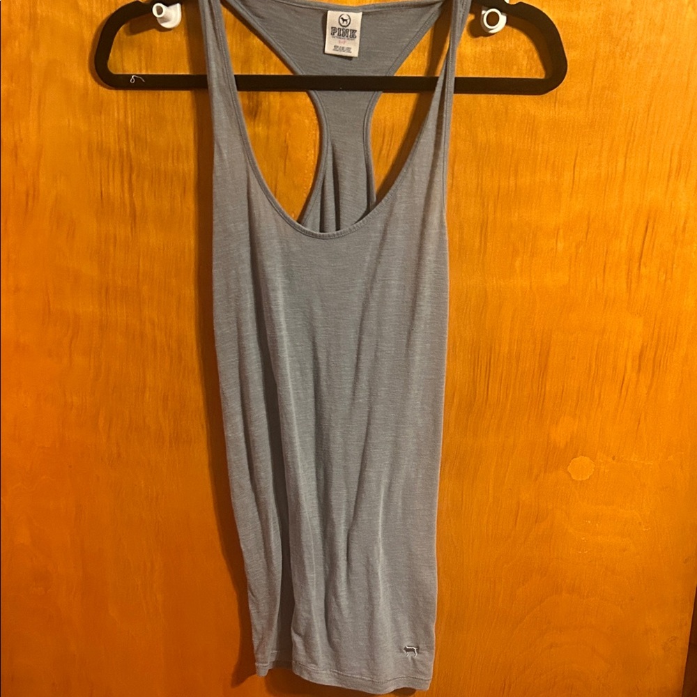 Victoria's Secret Light Gray Tank Top